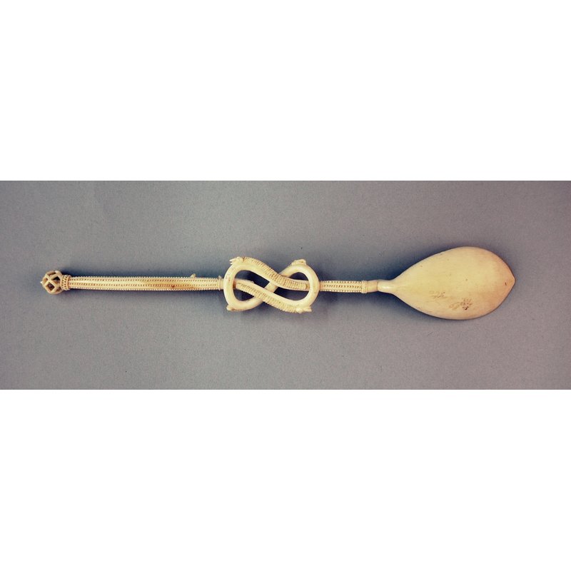 Sierra Leone Heritage Sapi-Portuguese Ivory Spoon