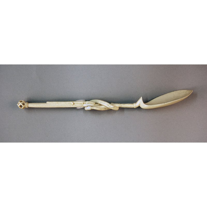 Sierra Leone Heritage Sapi-Portuguese Ivory Spoon