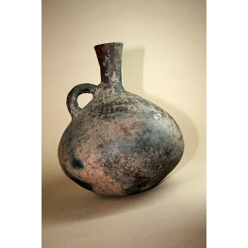 Pottery Bottle from Guinea-Bissau